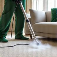 Professional carpet and upholstery cleaning in a modern Manchester home